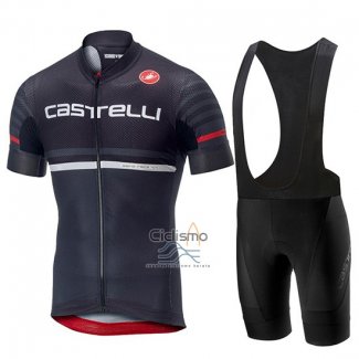 Castelli Free AR 4.1 Ropa Ciclismo Culotte Corto 2019 Hombre Mangas Cortas Negro