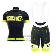 Ale Formula 1.0 ADriatico Ropa Ciclismo Culotte Corto 2017 Hombre Mangas Cortas AMarillo y Negro