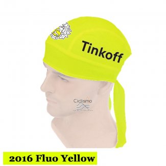 Saxo Bank Tinkoff Bandana Luz AMarillo 2015 Ciclismo