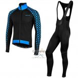 Nalini CRIT 3l 2.0 Ropa Ciclismo Culotte Largo 2019 Men Mangas Largas Negro Azul