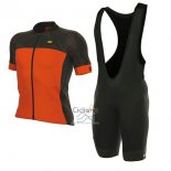 Ale Formula 1.0 Ultimate Ropa Ciclismo Culotte Corto 2017 Hombre Mangas Cortas Naranja y Negro