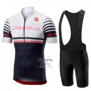 Castelli Free AR 4.1 Ropa Ciclismo Culotte Corto 2019 Hombre Mangas Cortas Blanco Negro