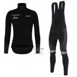 Trek Segafrojoo Ropa Ciclismo Culotte Largo 2019 Mangas Largas Negro