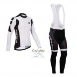 Assos Ropa Ciclismo Culotte Largo 2014 Hombre Mangas Largas Blanco