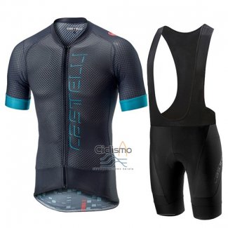 Castelli Climber's 2.0 Ropa Ciclismo Culotte Corto 2019 Hombre Mangas Cortas Negro Azur