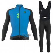 Ale Ropa Ciclismo Culotte Largo 2017 Hombre Mangas Largas Azul