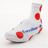 Tour DE Francia 2015 Cubrezapatillas Ciclismo Blanco y Rojo