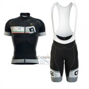 Ale Formula 1.0 Ultimate Ropa Ciclismo Culotte Corto 2017 Hombre Mangas Cortas Verde y Negro