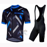 Nalini Descesa 2.0 Ropa Ciclismo Culotte Corto 2019 Men Mangas Cortas Negro Azul