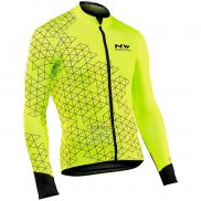 Northwave Ropa Ciclismo Culotte Largo Hombre Mangas Largas AMarillo