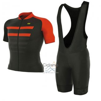 Ale Prr 2.5 Piuma Ropa Ciclismo Culotte Corto 2017 Hombre Mangas Cortas Negro y Rojo