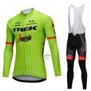 Trek Segafrojoo Ropa Ciclismo Culotte Largo 2018 Mangas Largas Verde