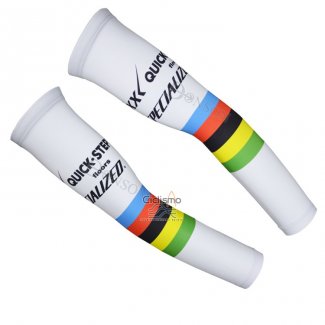 Etixx Quick Step Manguitos Blanco 2015 Ciclismo