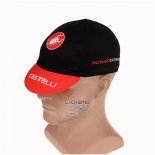 Castelli Gorra Negro y Rojo 2015 Ciclismo