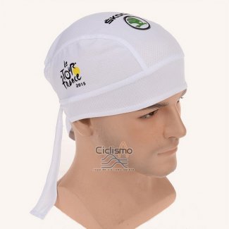 Tour DE Francia 2015 Bandana Ciclismo Blanco