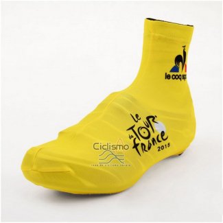 Tour DE Francia 2015 Cubrezapatillas Ciclismo AMarillo