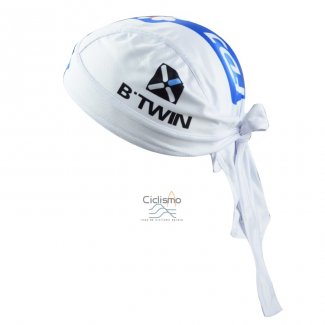 Fdj Bandana Blanco 2015 Ciclismo