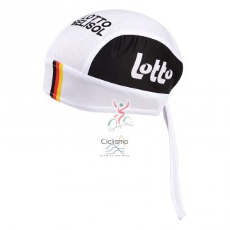 Lotto Bandana Blanco 2015 Ciclismo