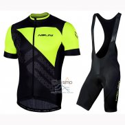 Nalini Volata 2.0 Ropa Ciclismo Culotte Corto 2019 Men Mangas Cortas Negro AMarillo